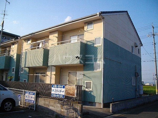 静岡県浜松市中央区西丘町（アパート）の賃貸物件の外観