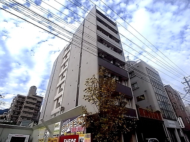 神戸市灘区将軍通のマンションの建物外観