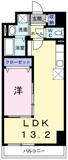 LAPiS今戸の間取り