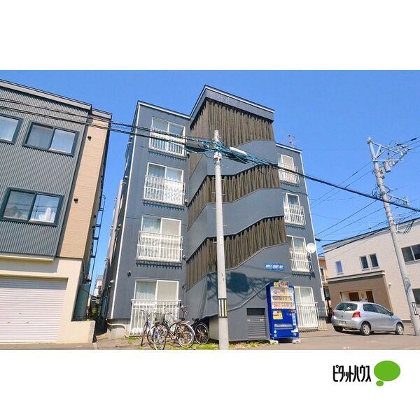 北海道札幌市東区北二十七条東１２（マンション）の賃貸物件の外観