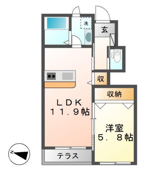 フォレスト　ライブラリの間取り