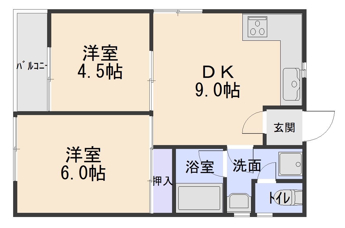 エクセルメゾン御池の間取り