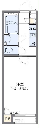 クレイノ垂井の間取り