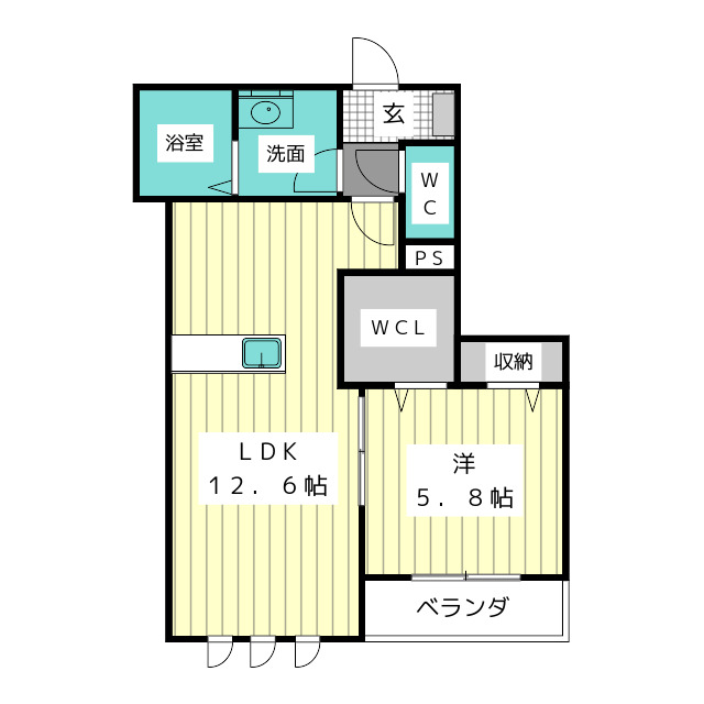 クライエメゾンの間取り