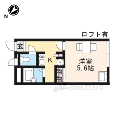 レオパレス南彦根１番館の間取り