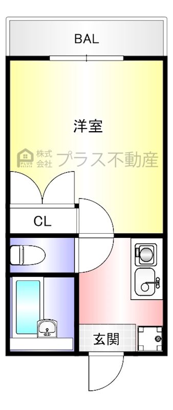 レジデンス牟田の間取り