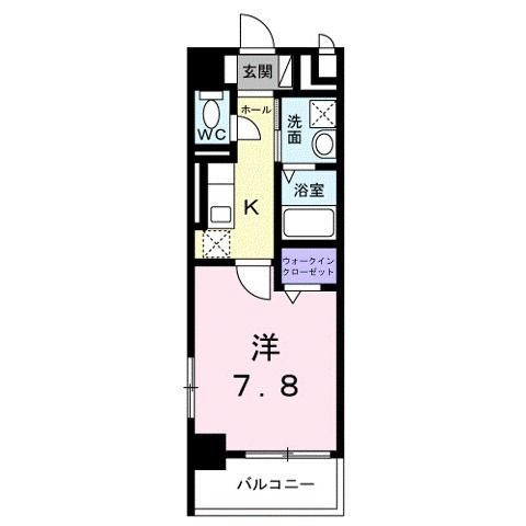 守山市播磨田町のマンションの間取り