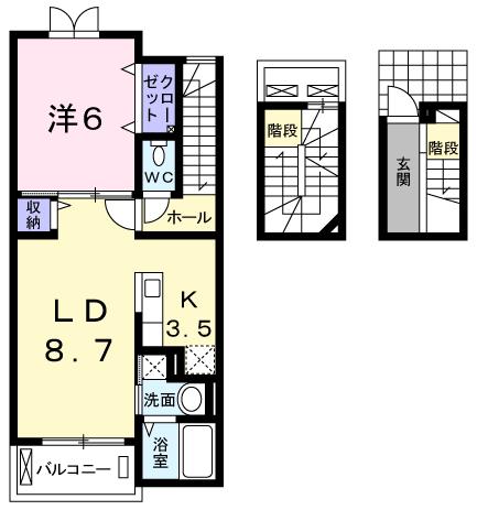 シェーネの間取り