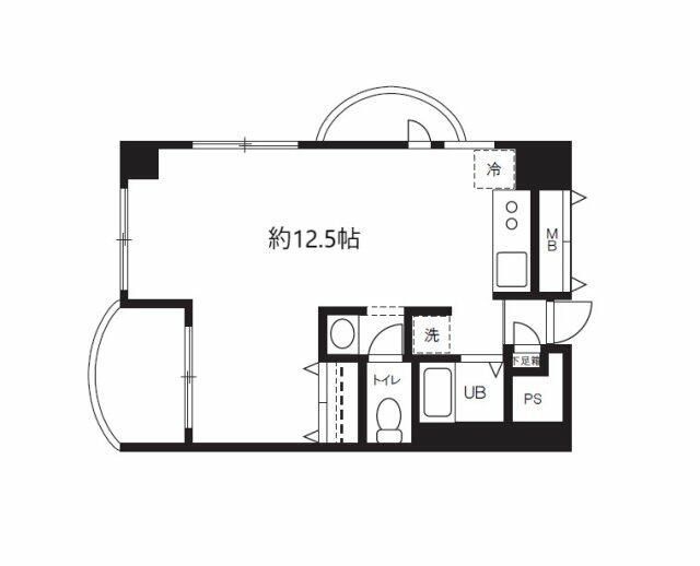 江東区高橋のマンションの間取り