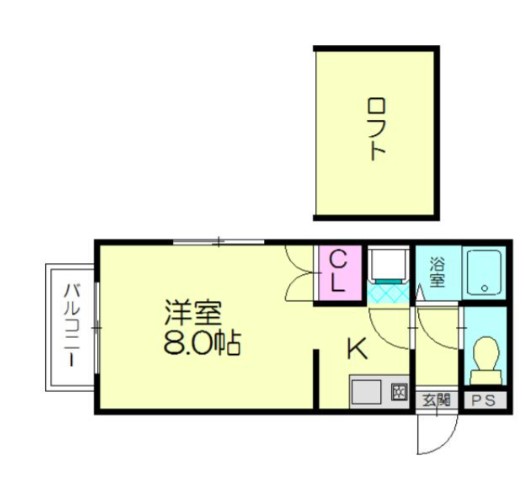 プレアール南里の間取り