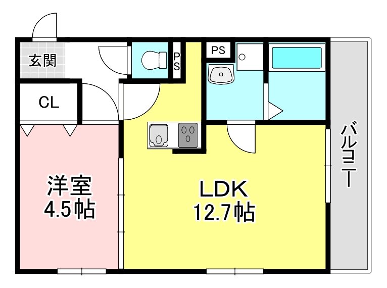 アリア守山の間取り