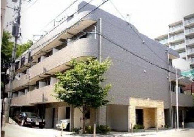 品川区北品川のマンションの建物外観