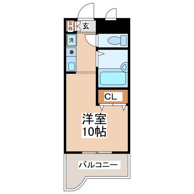 プライムシティ熊本の間取り