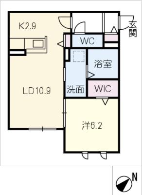 仮）セレーノ枇杷島の間取り