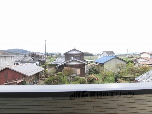 【近江八幡市友定町のアパートの眺望】