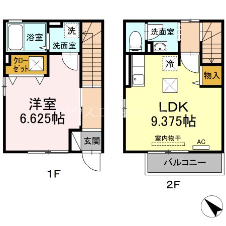 ボナールＹ・Kの間取り