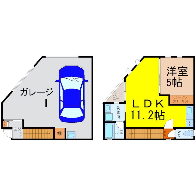 【名古屋市中区金山のその他の間取り】