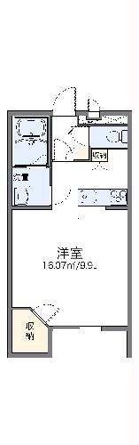 レオパレスノーブル　シャトーの間取り