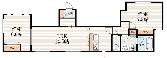 ＳＯＰＲＡ　ＶＩＬＬＡＧＥ　ＤＡＩＫＡＮＹＡＭＡの間取り