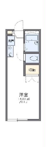 レオパレスＦＬＯＲＩＡIIの間取り