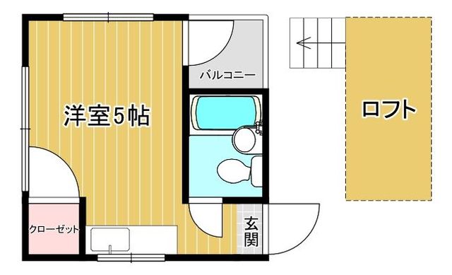 カーサソレイユ姪浜の間取り