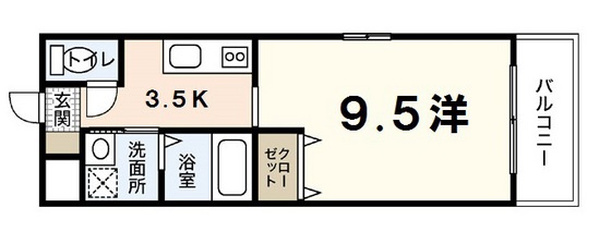 ｉ－ｔｏｗｎ祇園の間取り