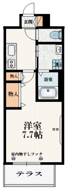 エスポワール浦和の間取り