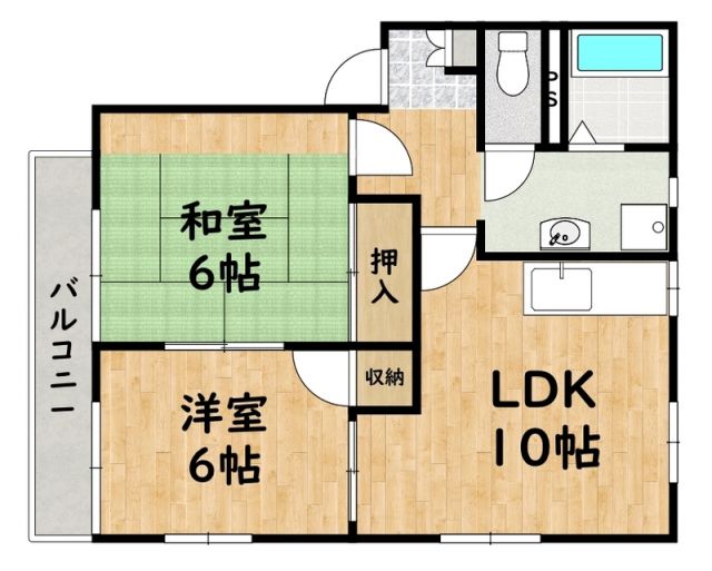 フレグランス高原の間取り