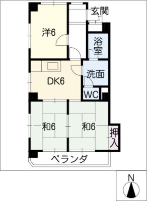 パストラル原の間取り