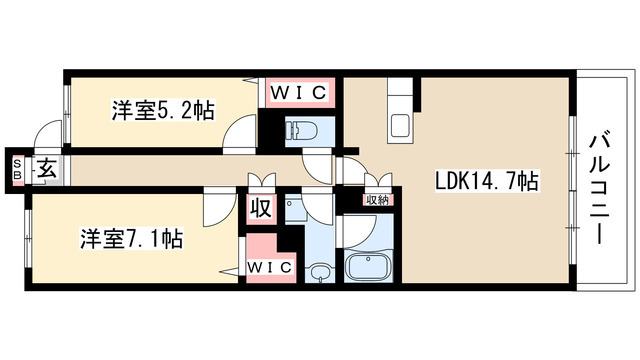 ロイヤルパークス千種の間取り