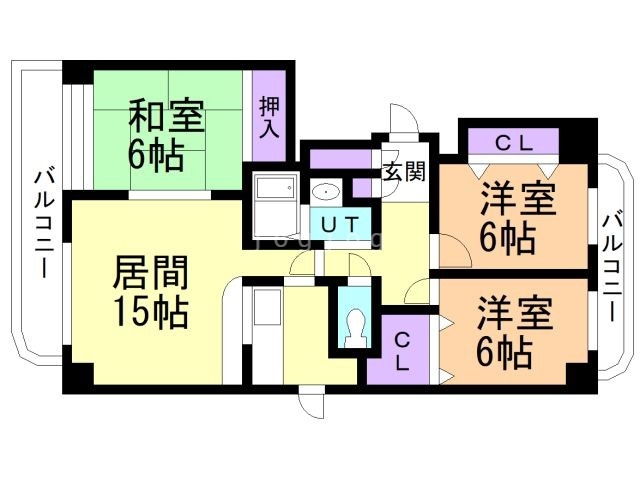 ＵＣラポールの間取り