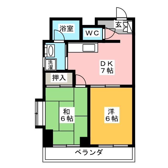 グランデ石川の間取り