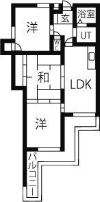 アルカディアIの間取り