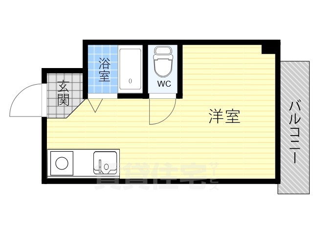 マンション豊栄の間取り