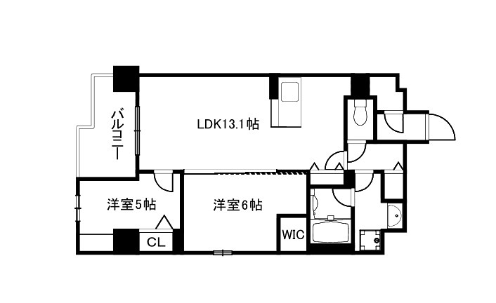 STANDZ河原町五条の間取り