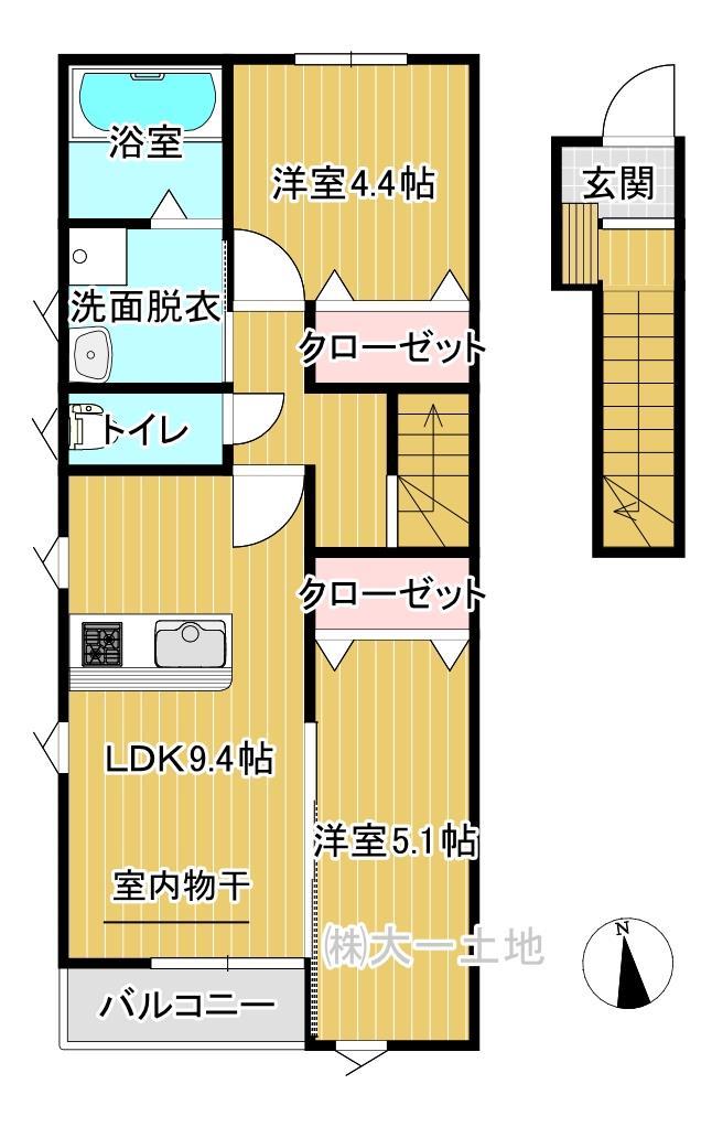 ｒｉｇｈｔ　ｂｒｉｇｈｔ　ＡＰ（ライトブライトＡＰ）の間取り