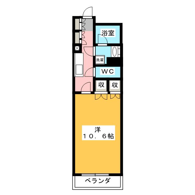 レジディア水道橋の間取り