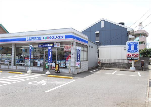 コンビニ　ローソン・スリーエフ 朝霞本町一丁目店（コンビニ）まで631m