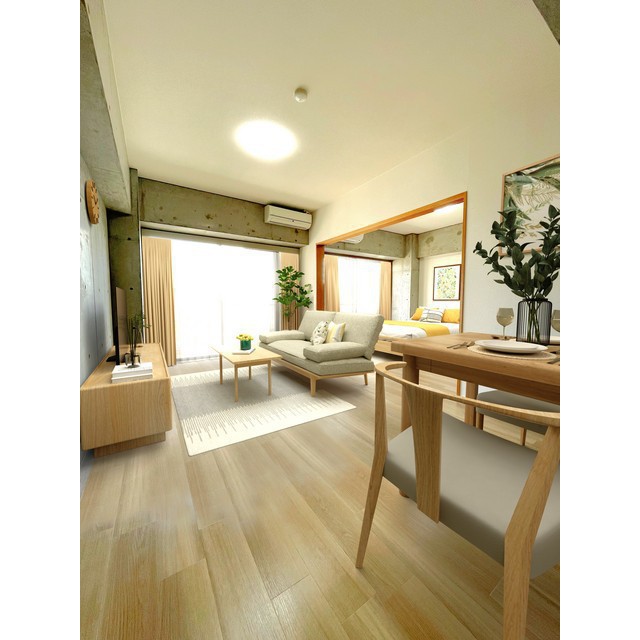 居室・リビング　ＣＧイメージ　家具は付きません