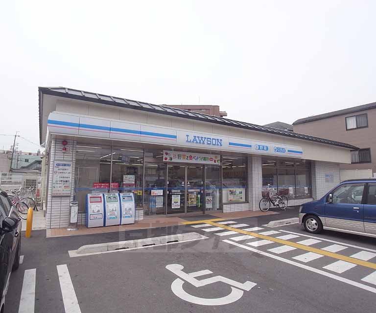 コンビニ　ローソン 山科左義長店（コンビニ）まで332m