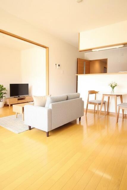 居室・リビング　※家具・家電・備品等はＡＩ画像生成により配置例を示したもので