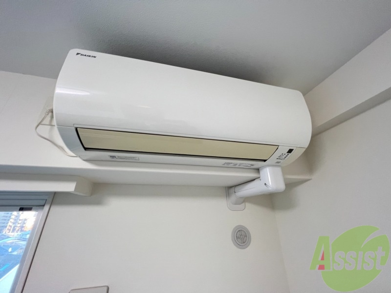 その他設備　エアコンが付いているので、快適に過ごせます。