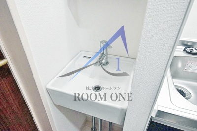 洗面設備　洗面台です。