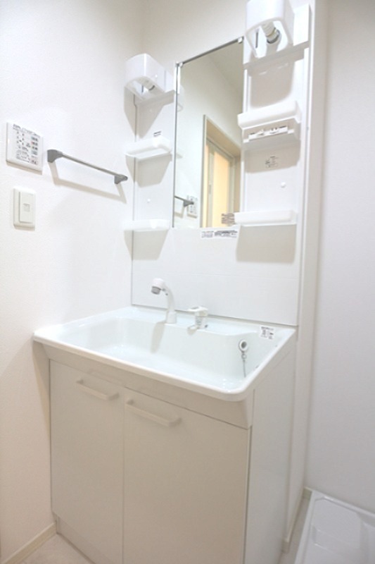 洗面設備　独立洗面台！