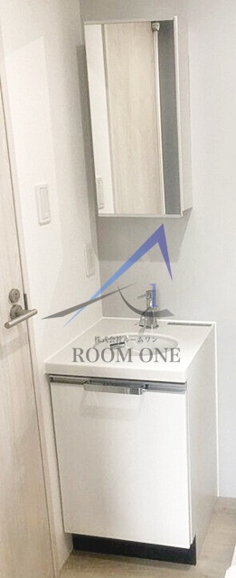 洗面設備　洗面台です。