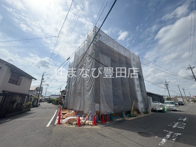 エントランス　建築中