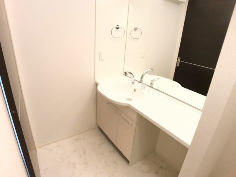 洗面設備　図面と現状に相違がある場合には現状を優先