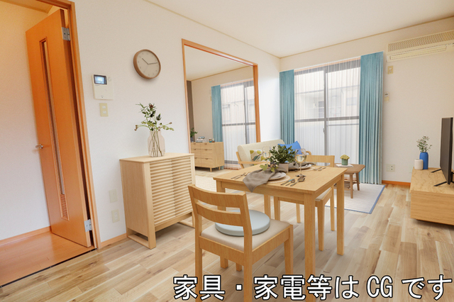 居室・リビング　家具・家電等はＣＧです