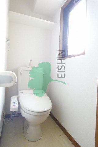 トイレ　清潔感のあるトイレです。