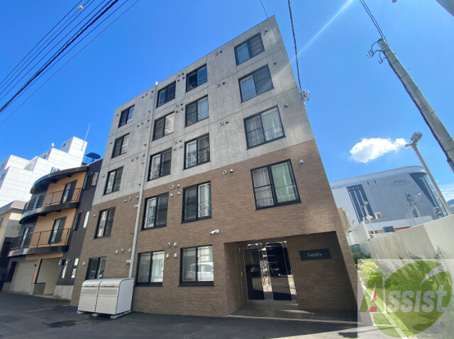 建物外観　札幌市中央区南５条西「Ｚｅｐｐｅ*ｉｎ」